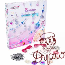 Zestaw kreatywny BIŻUTERYJNY 479 el. ZWB-880 ALIGA Zestaw kreatywny BIŻUTERYJNY 479 el. ZWB-880 ALIGA