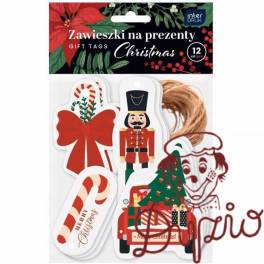 Zawieszki na prezenty CHRISTMAS INTERDRUK Zawieszki na prezenty CHRISTMAS INTERDRUK