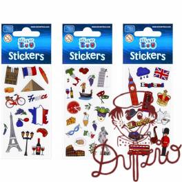 Naklejki 66x180 S-BOO EUROPA TRAVEL 489559