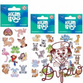 Naklejki 66x180 S-BOO Sweet Animals 541701 Naklejki 66x180 S-BOO Sweet Animals 541701