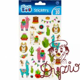 Naklejki 140x260 S-BOO 3D LAMA 493710
