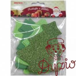 Choinki z pianki 8szt. 16,5 cm PVX06 BREWIS Choinki z pianki 8szt. 16,5 cm PVX06 BREWIS