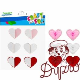 Naklejki SERCA 6szt 501406 CRAFT WITH FUN