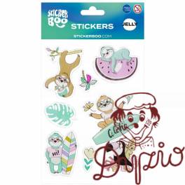 Naklejki 150x260mm LENIWIEC 537779 STICKERBOO