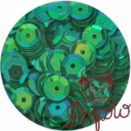 Cekiny tęczowe 8mm zielone pastel T100 BREWIS Cekiny tęczowe 8mm zielone pastel T100 BREWIS