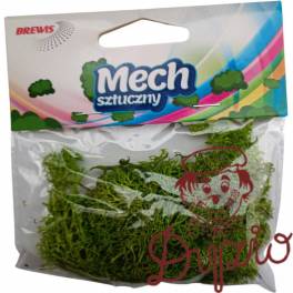 Mech sztuczny ozdobny ciemnozielony 10g MS2 BREWIS Mech sztuczny ozdobny ciemnozielony 10g MS2 BREWIS