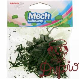 Mech sztuczny ozdobny jasnozielony 10g MS1 BREWIS Mech sztuczny ozdobny jasnozielony 10g MS1 BREWIS
