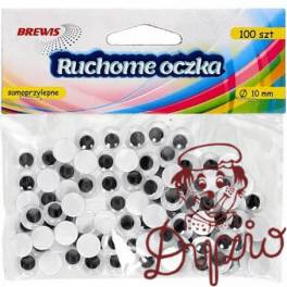 Ozdoba dekoracyjna oczka 10mm (100szt.) RO3 BREWIS 680389 Ozdoba dekoracyjna oczka 10mm (100szt.) RO3 BREWIS 680389