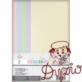 Filc A4 2mm 5x2 kolory pastelowe 418670 TITANUM Filc A4 2mm 5x2 kolory pastelowe 418670 TITANUM