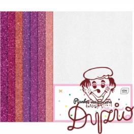 Pianka dekoracyjna 8szt GLITTER SWEET INTERDRUK Pianka dekoracyjna 8szt GLITTER SWEET INTERDRUK