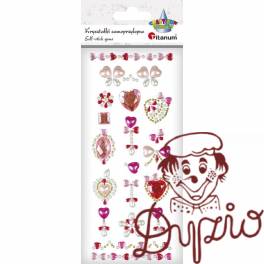 Kryształki samoprzylepne biżuteria 461301 TITANUM