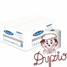 Ręcznik BULKYSOFT AUTOCUT w roli biały (6 sztuk) 100m 3w celuloza 98901 Ręcznik BULKYSOFT AUTOCUT w roli biały (6 sztuk) 100m 3w celuloza 98901