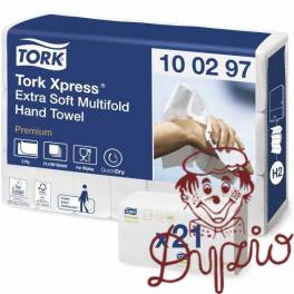 Ręcznik ZZ TORK 21,2x34cm (21x100) H2 biały 2w celuloza PREMIUM Extra SOFT 100297 Ręcznik ZZ TORK 21,2x34cm (21x100) H2 biały 2w celuloza PREMIUM Extra SOFT 100297