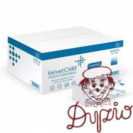 Ręcznik biały AFH VELVET ZZ V-FOLD 3000 składek 2warstwy 23x25cm celuloza 5600016/5600041/5600044