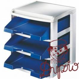 Moduł na trzy półki LEITZ Plus niebieska LEITZ 53270035 Moduł na trzy półki LEITZ Plus niebieska LEITZ 53270035