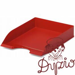 Półka na dokumenty A4 czerwona 1701674080 DURABLE BASIC Półka na dokumenty A4 czerwona 1701674080 DURABLE BASIC