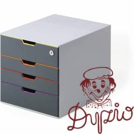 Pojemnik VARICOLOR z 4 szufladkami 760627 DURABLE Pojemnik VARICOLOR z 4 szufladkami 760627 DURABLE