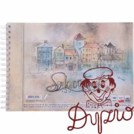 Szkicownik artystyczny A4 100k 90g na spirali KRESKA Szkicownik artystyczny A4 100k 90g na spirali KRESKA