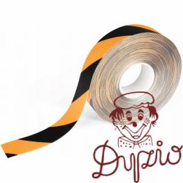 Taśma podłogowa DURALINE 50mm/30m grubość 0,7mm żółto-czarna 1726130 DURABLE Taśma podłogowa DURALINE 50mm/30m grubość 0,7mm żółto-czarna 1726130 DURABLE