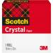 Taśma 19x33m przezroczysta 3M SCOTCH CLEAR-600 pudełko 70005241693