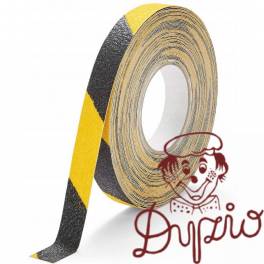 Taśma antypoślizgowa DURALINE GRIP+ 25mm 15m żółto-czarna 1095130 DURABLE Taśma antypoślizgowa DURALINE GRIP+ 25mm 15m żółto-czarna 1095130 DURABLE