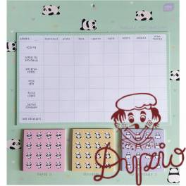 Tablica motywująca z naklejkami GIRLS 320x340 mm INTERDRUK Tablica motywująca z naklejkami GIRLS 320x340 mm INTERDRUK