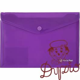 Teczka kopertowa A5 PP NEON FIOLETOWA 0410-0086-15 PANTA PLAST