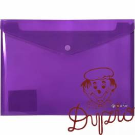 Teczka kopertowa A4 PP NEON FIOLETOWA 0410-0085-15 PANTA PLAST