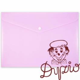 Teczka kopertowa na zatrzask A4 PP-113 różowa pastelowa TT7942 PENMATE Teczka kopertowa na zatrzask A4 PP-113 różowa pastelowa TT7942 PENMATE