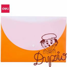 Teczka kopertowa na zatrzask A4 RIO pomarańczowa E38977 ORANGE DELI Teczka kopertowa na zatrzask A4 RIO pomarańczowa E38977 ORANGE DELI