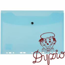 Teczka kopertowa na dokumenty A4 wpinana do segregatora PVC niebieska TP-12-03 BIURFOL Teczka kopertowa na dokumenty A4 wpinana do segregatora PVC niebieska TP-12-03 BIURFOL