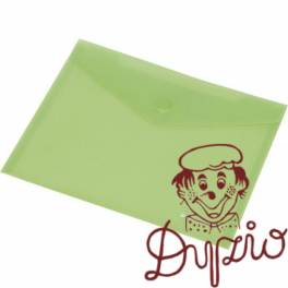 Teczka kopertowa DL FOKUS przezroczysta zielona 0410-0037-04 Panta Plast Teczka kopertowa DL FOKUS przezroczysta zielona 0410-0037-04 Panta Plast
