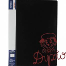 Album ofertowy na dokumenty 10 kieszeni CLASSIC czarny AOF-01-05 BIURFOL Album ofertowy na dokumenty 10 kieszeni CLASSIC czarny AOF-01-05 BIURFOL