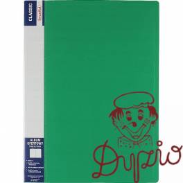 Album ofertowy na dokumenty 40 kieszeni CLASSIC zielony AOF-04-02 BIURFOL Album ofertowy na dokumenty 40 kieszeni CLASSIC zielony AOF-04-02 BIURFOL