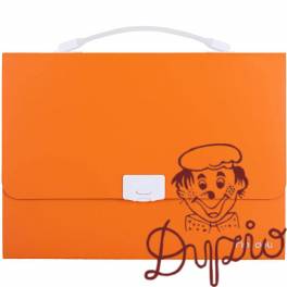 Teczka z rączką 13-przegródek RIO pomarańczowa 38126 ORANGE DELI Teczka z rączką 13-przegródek RIO pomarańczowa 38126 ORANGE DELI