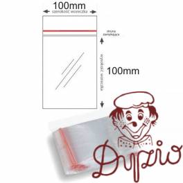 Torebki strunowe 100x100mm (100szt) Torebki strunowe 100x100mm (100szt)