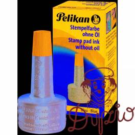 Tusz do stempli 28ml niebieski PELIKAN 400142581 Tusz do stempli 28ml niebieski PELIKAN 400142581