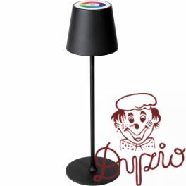 Lampka restauracyjno-barowa led PLATINET czarna RGB 4W 400lm wodoodporna z akumulatorem 4000mAh (PTL44RGB) Lampka restauracyjno-barowa led PLATINET czarna RGB 4W 400lm wodoodporna z akumulatorem 4000mAh (PTL44RGB)