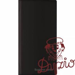 Wizytownik Etui na 96 wizytówek czarny WI-02 BIURFOL Wizytownik Etui na 96 wizytówek czarny WI-02 BIURFOL