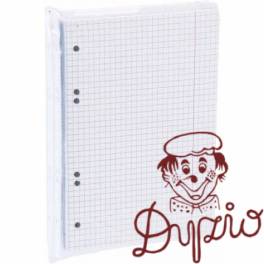 Wkład do segregatora A5 biały kratka 50 ark. BREWIS Wkład do segregatora A5 biały kratka 50 ark. BREWIS