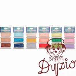 Wstążka satynowa w kropki 3 kol. 25mm x 3m WSS-25-01 ALIGA Wstążka satynowa w kropki 3 kol. 25mm x 3m WSS-25-01 ALIGA