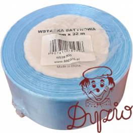 Wstążka satynowa 38mm/32m błękitna 900 BREWIS Wstążka satynowa 38mm/32m błękitna 900 BREWIS
