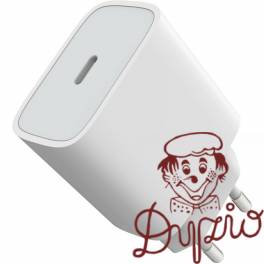 Ładowarka sieciowa 230V PLATINET 1xUSB-A + 1xUSB-C 20W biała (46000) Ładowarka sieciowa 230V PLATINET 1xUSB-A + 1xUSB-C 20W biała (46000)