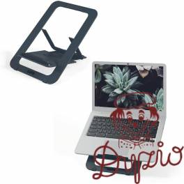 Ultrapłaska aluminiowa podstawka pod laptopa Leitz Ergo z regulacją wysokości 63460089