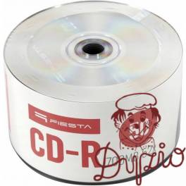 Płyta CD-R 700MB FIESTA 52x spindel (50szt) (56595) Płyta CD-R 700MB FIESTA 52x spindel (50szt) (56595)