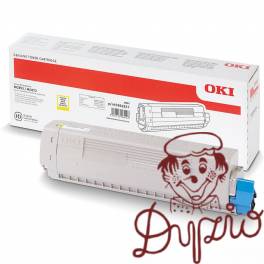 Toner OKI (45862837) żółty 7300str Toner OKI (45862837) żółty 7300str