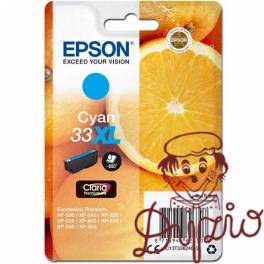 Tusz EPSON (33XL/C13T33624012) niebieski 650str Tusz EPSON (33XL/C13T33624012) niebieski 650str