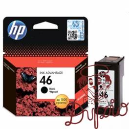 Tusz HP 46 (CZ637AE) czarny 1500str/26ml Tusz HP 46 (CZ637AE) czarny 1500str/26ml