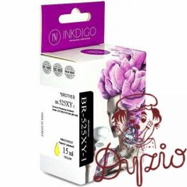 Tusz INKDIGO (BR-525XY-1) żółty 15ml zamiennik BROTHER (LC525XL-Y) Tusz INKDIGO (BR-525XY-1) żółty 15ml zamiennik BROTHER (LC525XL-Y)