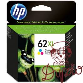 Tusz HP 62XL (C2P07AE) kolor 415str/11,5ml Tusz HP 62XL (C2P07AE) kolor 415str/11,5ml